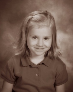 My little kindergartner