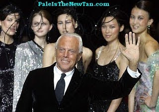 Pale Is The New Tan: Giorgio Armani joins the obliviously overtanned ...