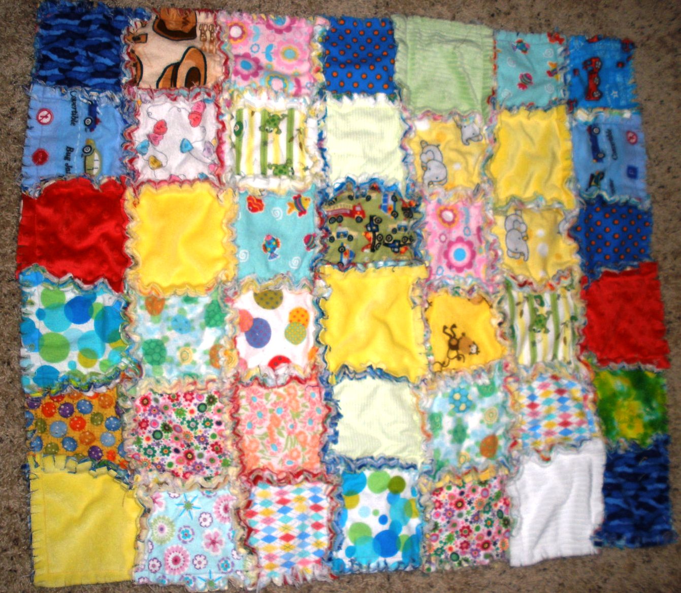 QuickTips Sewing Rag Quilt Tutorial