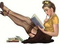 Get Your Books Out Girls....Reading is Sexy!