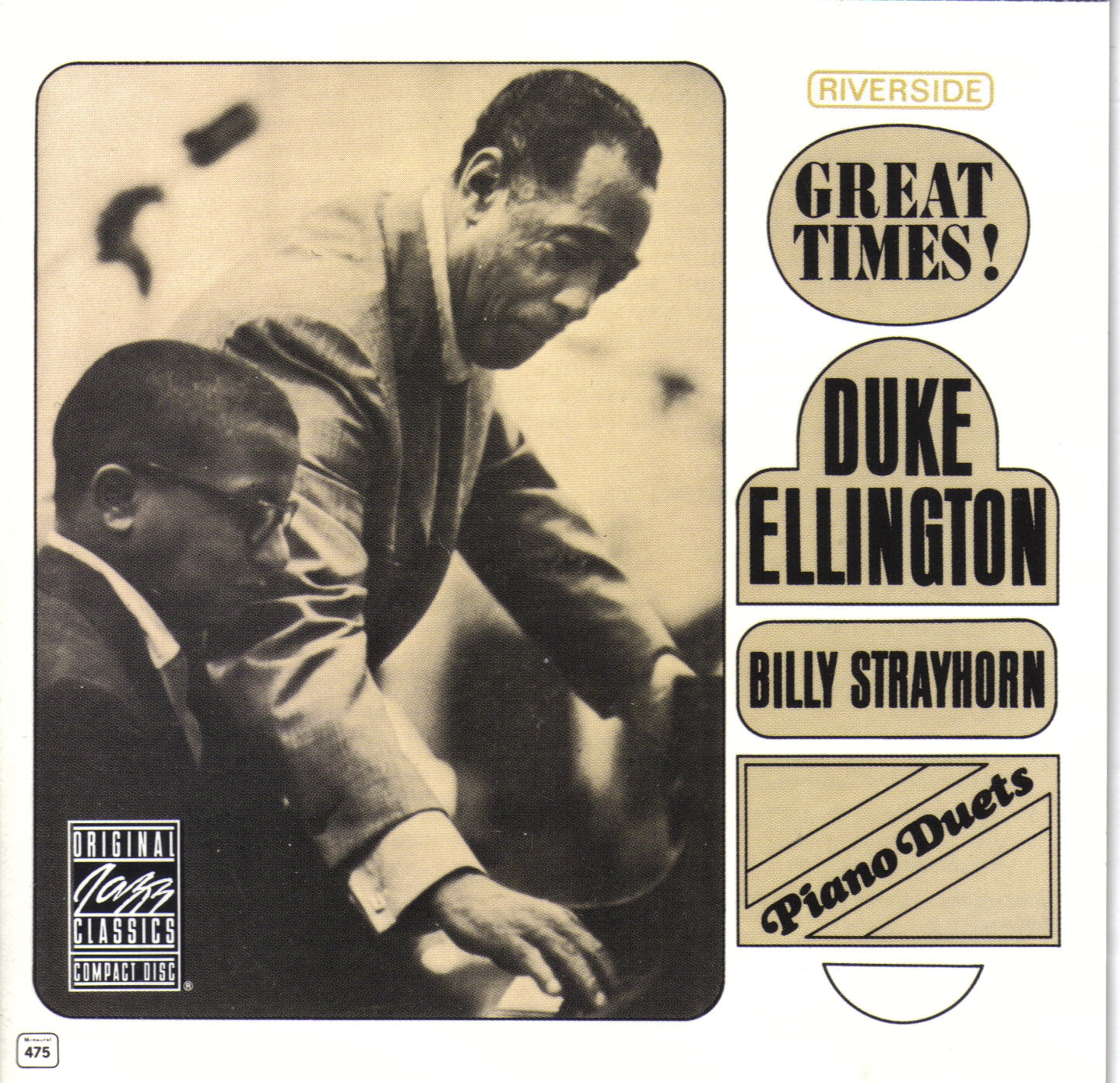 album d'un pessimiste Duke Ellington Billy Strayhorn Great Times