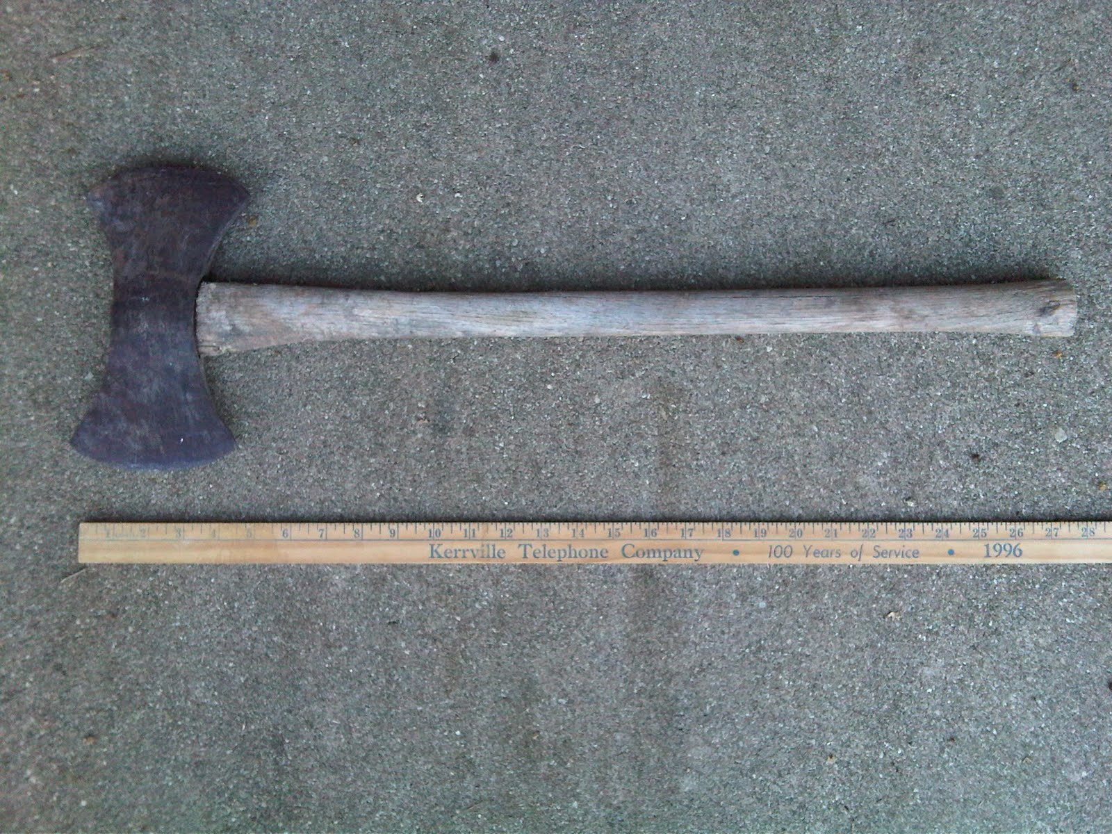 Joe Herring Jr. The "Kerrville" or "Grey Axe