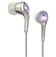 Swarovski Space Violet In-Ear Headphones