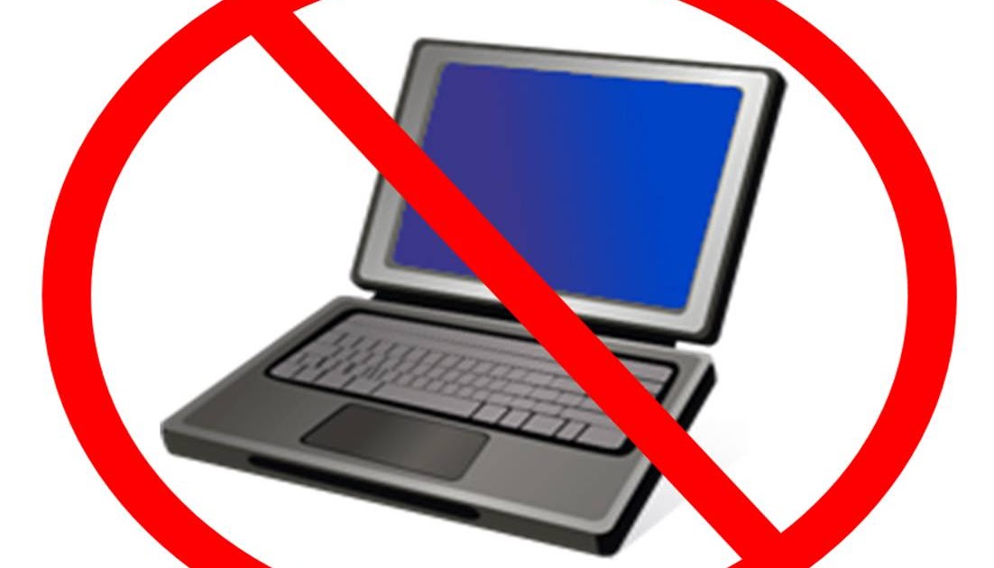 Ограничение интернета на ноутбуке. Запрет компьютера. Компьютер запрещен. Перечеркнутый компьютер. Запрет ноутбуков.
