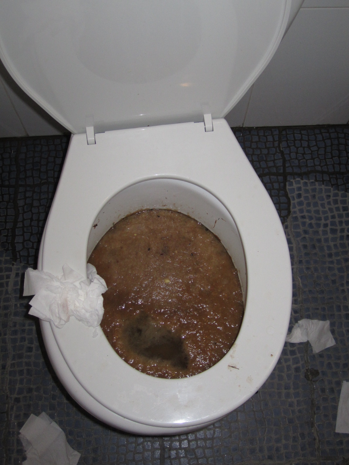 Sharing a toilet Shared toilet in Malta 2