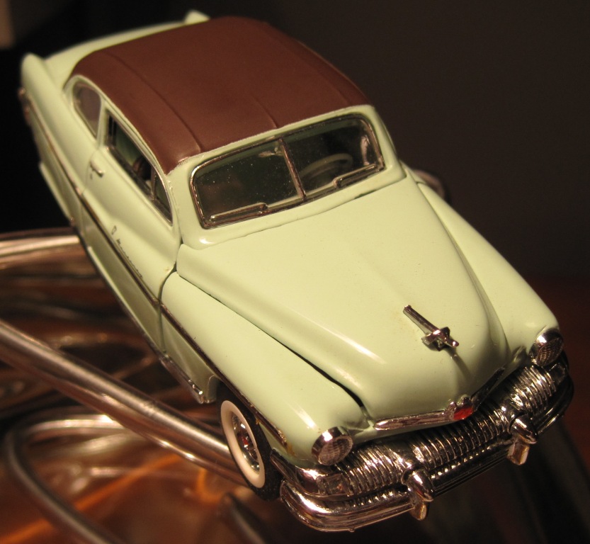 Modèle Réduit Frobly 1/43 Mercury 1951 Convertible - Vert Et Blanc - Occasion Collector