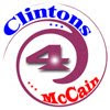 Clintons for McCain