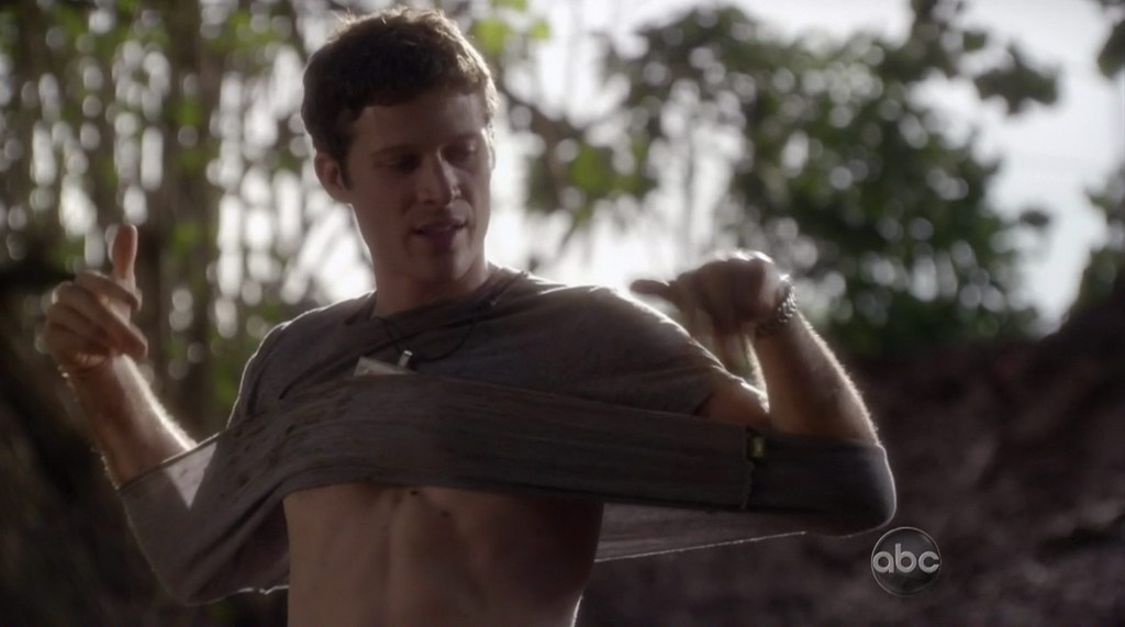 Zach Gilford on Off The Map s1e03 - Shirtless Men at groopii