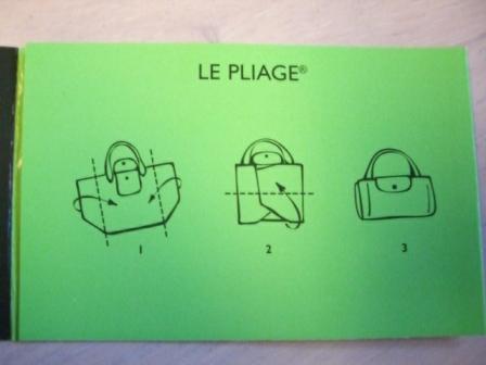 RAISE YOUR HOPEFUL VOICE: How To Fold a Longchamp Bag...
