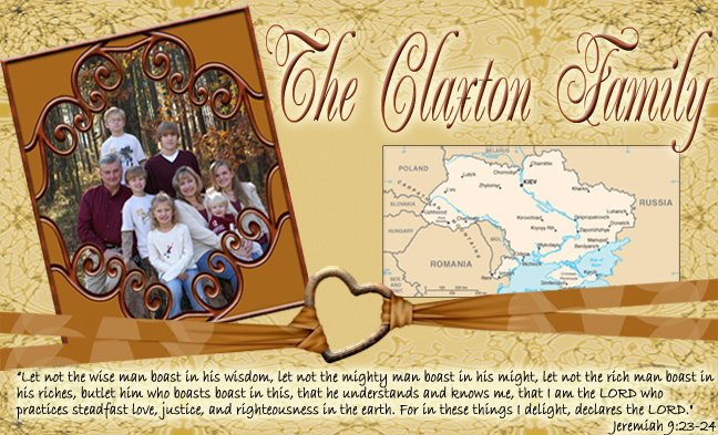The Claxton Family In Ukraine