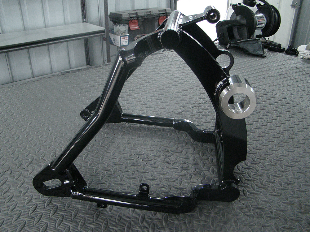 custom softail swingarm