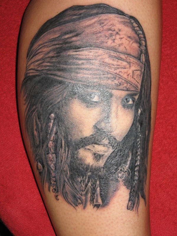 johnny depp tattoo