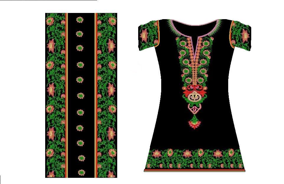 Embroidery Designs Fashion and Embroidery Design Using CAD