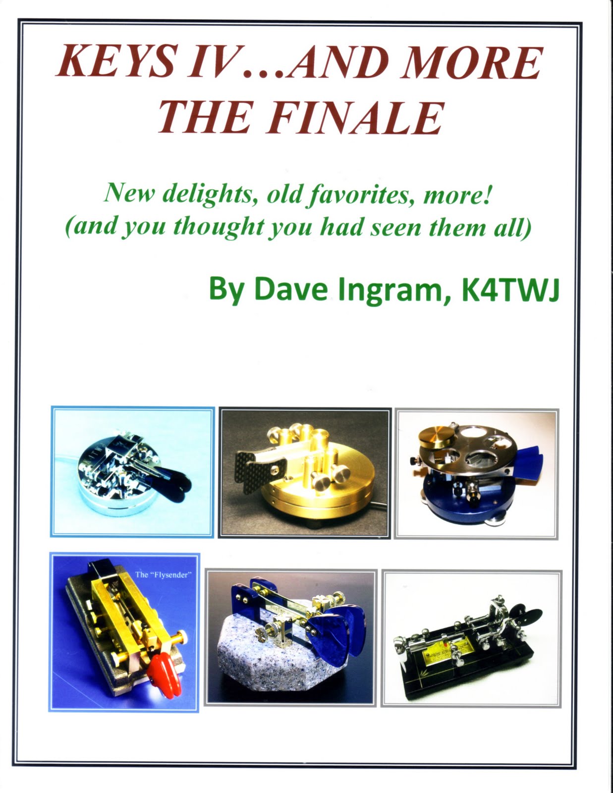 K4TWJ Books, Code Keys & More