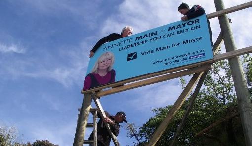 Annette Main Mayor of Wanganui