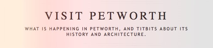 Visit Petworth