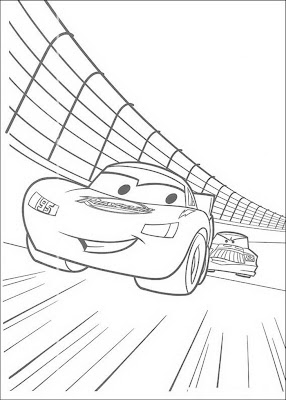 Lightning Mc Queen - great Cars coloring pages