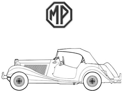 Escudo e perfil do MP