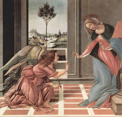 Anunciação - Sandro Botticelli