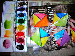 puzzle triangle paint lines fine