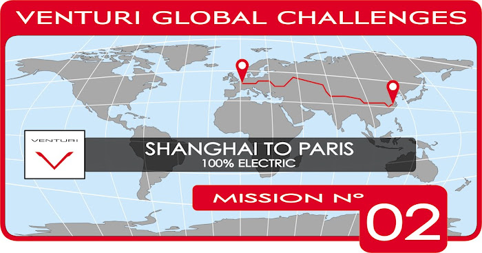 Shanghai to Paris - 100% Electric