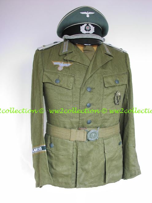 Afrikakorps Infantry Tunic as often worn by officers