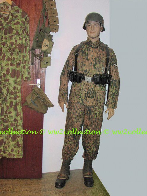 WW2 Waffen-SS M44 camouflage uniform