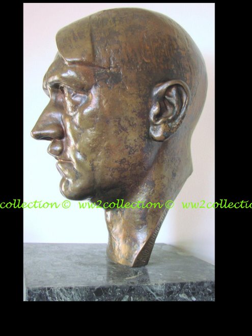 Adolf Hitler Bust Bronze sculpture