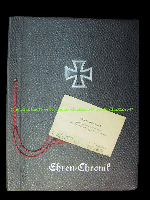 Third Reich - Hitler's chauffeur, Erich Kempka business card