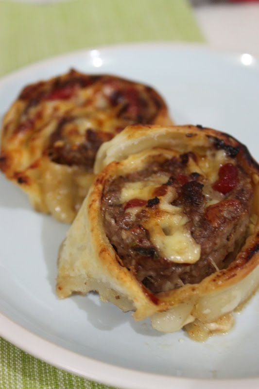 More than Words Lamb and Grilled Capsicum Pinwheels