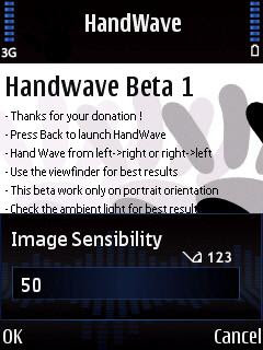 HandWave for Symbian mobile phones