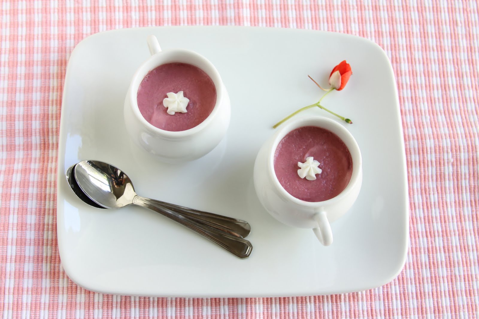 ShowFood Chef: Spring! Color me Raspberry Pot de Creme