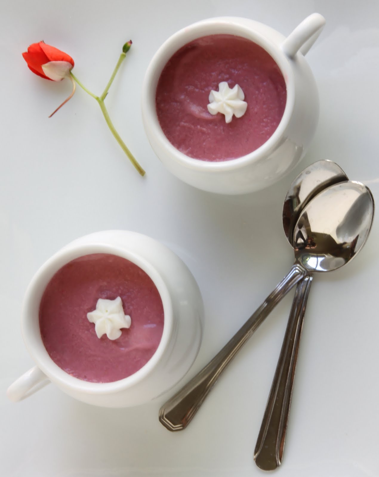 ShowFood Chef: Spring! Color me Raspberry Pot de Creme