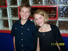 San and Bug after their 4th grade concert