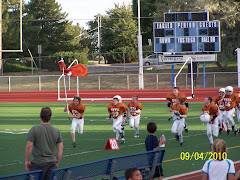 Running with the Longhorn flag