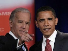 Democrat Barack Obama and Joe Biden