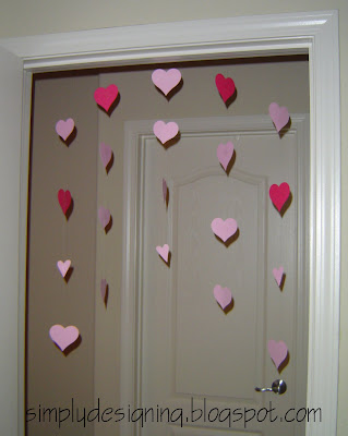 hanging+hearts+looking+into+hallway | Hanging Hearts | 12 |