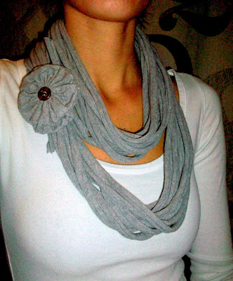 Recycled Scarf Pic | Giveaway with Blue Eyes and Bare Feet | 12 |