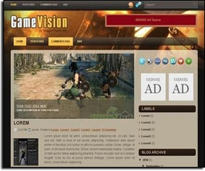 GameVision BLogger Template