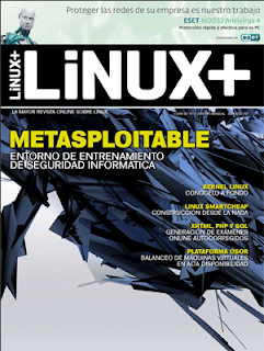 Imagen de la revista Linux+ de Julio del 2010