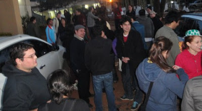 Imagen del evento organizado en Paraguay en twitter (twpyniños)en el 2010