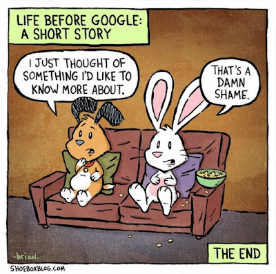 Imagen de la vida antes de Google