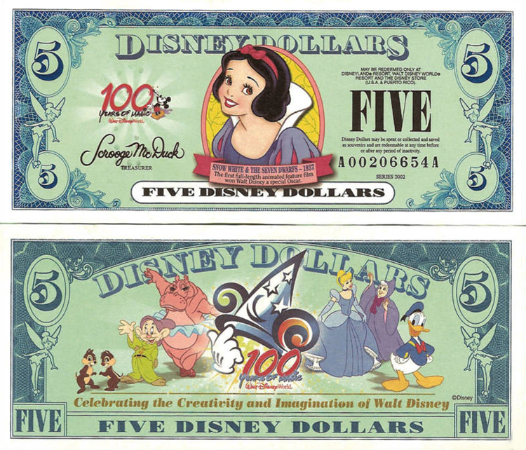 Enjoy Disney Hard cash Fiscal Printable picture regarding Disney Dollars Printable named Enjoy Disney Money Fiscal Printable