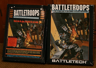 FASA game battletroops front back cover