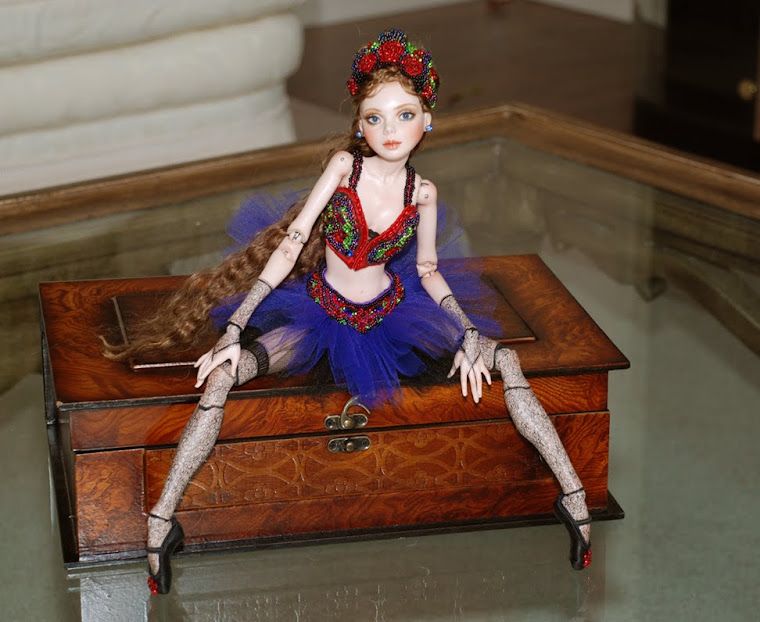 Cindy McClure Dolls, Artist, Sculptor, and Illustrator How to put a Ball Jointed Doll BJD