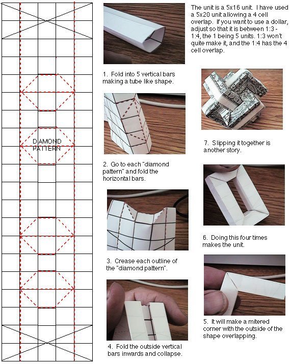 O QUE É MEU É NOSSO: Origami - 3 un - Retângulo Impossível - Magic ...