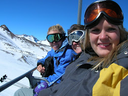 Skiing La Parva in Chile