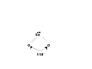 Lewis Structure of SeO2. 