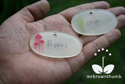 garden plant tags you can erase and use agin