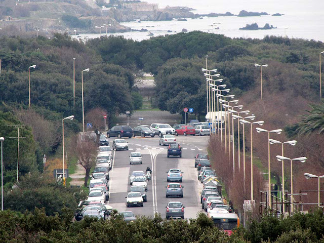 View, viale Italia, Rotonda of Ardenza, Livorno